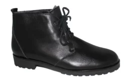 DAMES Schneider - Wijdte C - 687 418 c - Zwart - Uitneembaar voetbed