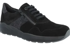 DAMES Solidus - Wijdte F - 53008 1100 - Zwart - Uitneembaar voetbed