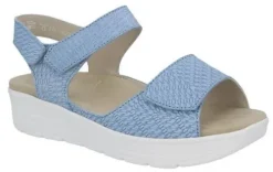 DAMES Solidus - Wijdte G - 48000 80437 - Blauw - Uitneembaar voetbed