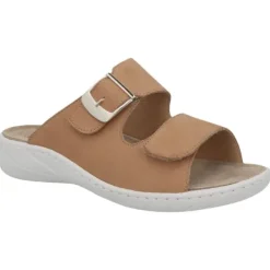 DAMES Solidus - Wijdte G - 20187 - Cognac - Uitneembaar Voetbed