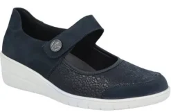 DAMES Solidus - Wijdte H - 25503 80422 - Blauw - Uitneembaar voetbed