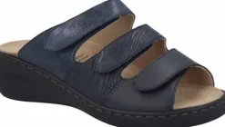 DAMES Solidus - Wijdte H - 21154 - Blauw - Uitneembaar voetbed