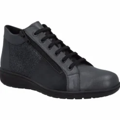 DAMES Solidus - Wijdte H - 27005 - Grijs - Uitneembaar voetbed