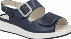 DAMES Solidus - Wijdte K - 79104 80722 - Blauw - Uitneembaar voetbed