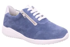 DAMES Solidus - Wijdte K - 60003 80385 - Jeansblauw - Uitneembaar voetbed