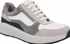 Heren Solidus - Wijdte K - 71122 - grijs - Uitneembaa vetbed