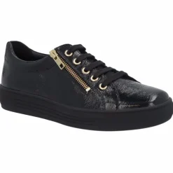 DAMES Solidus - Wijdte K - 32004 - Zwart - Uitneemnaar voetbed