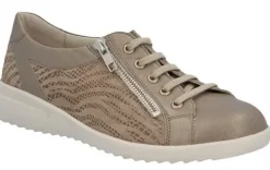 DAMES Solidus - Wijdte M - 49000 40462 - Taupe - Uitneembaar voetbed