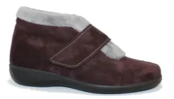 DAMES Stuppy - 1926 Bordeaux - lamsvacht - Uitneembaar voetbed