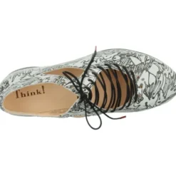 DAMES Think - 000565 2 1010 - Zwart/ Grijs - UItneembaar voetbed