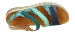 DAMES Think - 00585 9040 - Meggie - Blauw - Uitneembaar voetbed