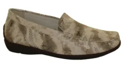 DAMES Waldlaufer - Wijdte H - 431000 169 110 - Beige combi - Uitneembaar voetbed