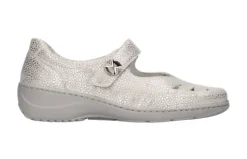 DAMES Waldlaufer - Wijdte K - 607309 197120 - Zilver - Uitneembaar voetbed
