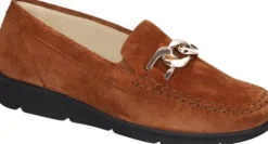 DAMES Waldlaufer - Wijdte K - 39503 195 082 - Cognac - Uitneembaar voetbed