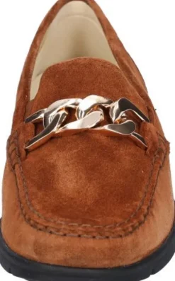 DAMES Waldlaufer - Wijdte K - 39503 195 082 - Cognac - Uitneembaar voetbed