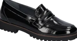 DAMES Waldlaufer Waldlaufr - Wijdte H - 772509 143 001 - Zwart lak - Uitneembaar voetbed