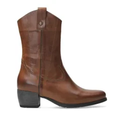 DAMES Wolky - 02876 30 430 - Caprock - Cognac - Uitneembaar voetbed