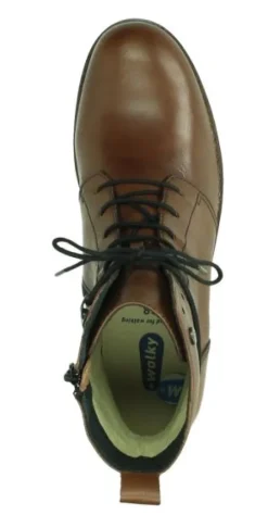 DAMES Wolky - Murray XW - 04444 20430 - Cognac - Uitneembaar voetbed