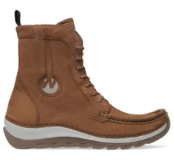 DAMES Wolky - Ocean - 0490010 430 - Cognac - Uitneembaar voetbed