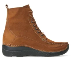 DAMES Wolky - Rollboot zip - 062311 430 - Cognac - Uitneembaar voetbed