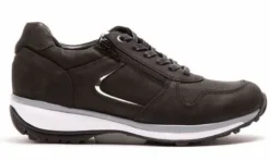 DAMES Xsensible - Wijdte G - 30042.2.1 - Jersey - Zwart - Uitneembaar voetbed