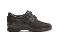 DAMES Xsensible - Wijdte H - 10027.2.80 - Lucia - Zwart - Uitneembaar voetbed